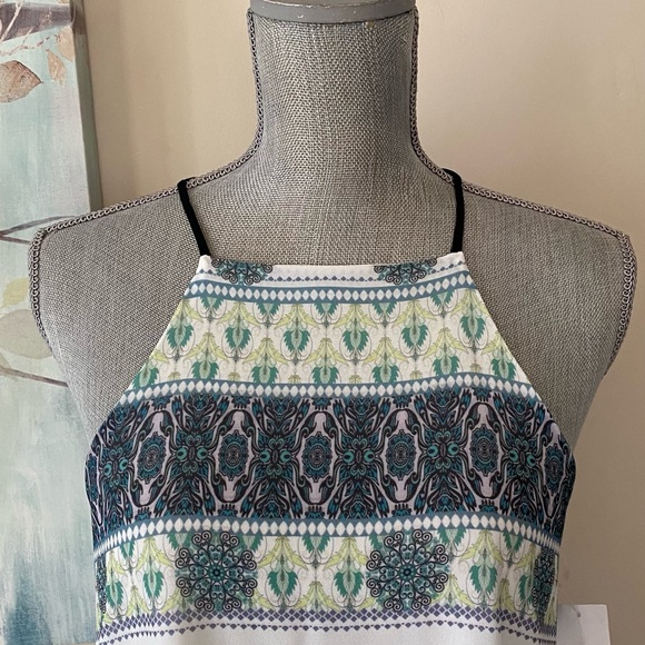 JELLA C. SLIP ON LINED HALTER DRESS SIZE SMALL 🌟NWT🌟 - Picture 5 of 14